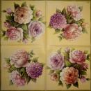 463 Rosen - 3-lagig (grün) - Paw